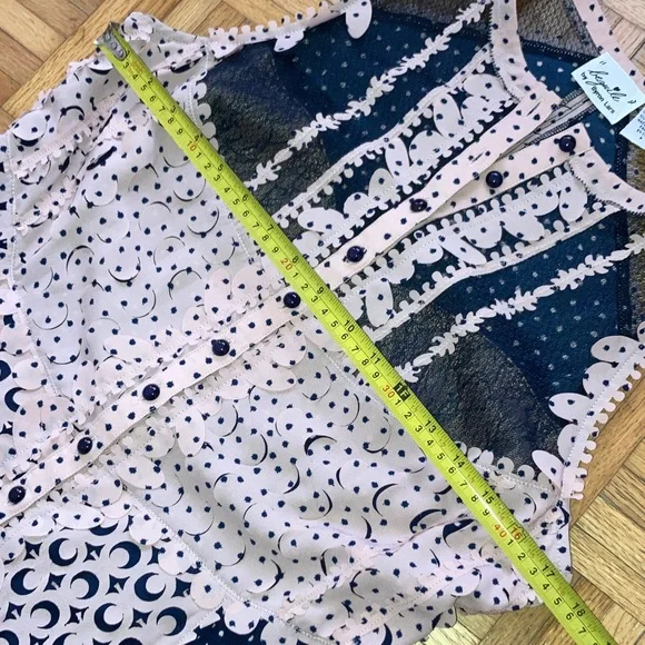 Anthropologie BEGUILE by Byron Lars Lasercut Sheath Lace Midi Dress 8 NWOT - Picture 12 of 16